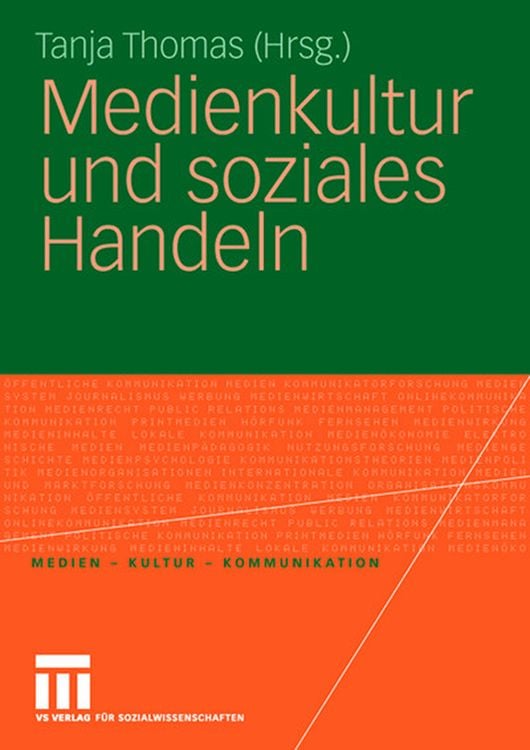 Produktbild: Medienkultur und soziales Handeln
