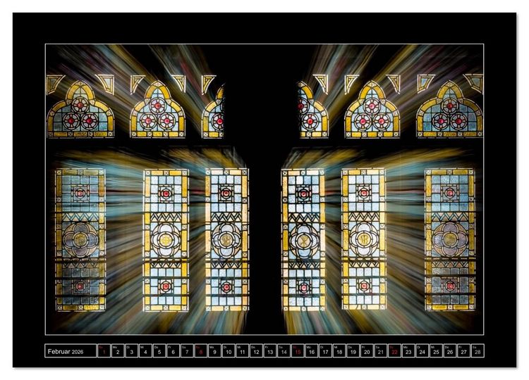 Produktbild: IRLAND - Fenster des Glaubens (Wandkalender 2026 DIN A4 quer), CALVENDO Monatskalender