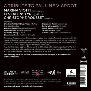 Produktbild: A Tribute to Pauline Viardot