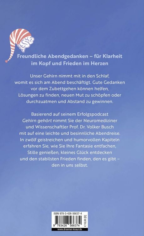 Produktbild: Gute Nacht, Gehirn