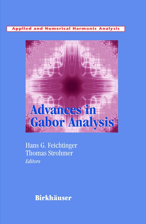 Produktbild: Advances in Gabor Analysis