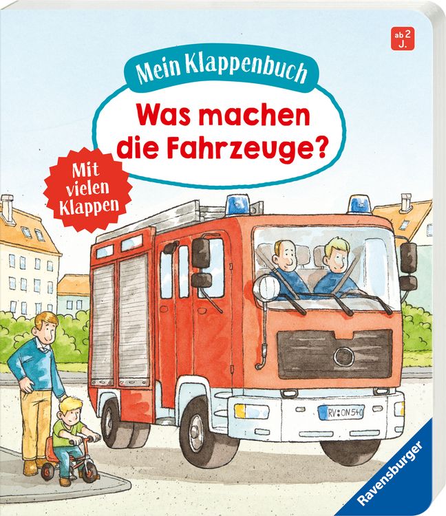 Produktbild: Mein Klappenbuch: Was machen die Fahrzeuge?