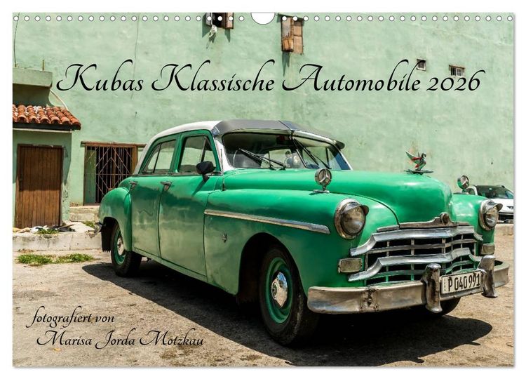 Produktbild: Kubas Klassische Automobile 2026 (Wandkalender 2026 DIN A3 quer), CALVENDO Monatskalender
