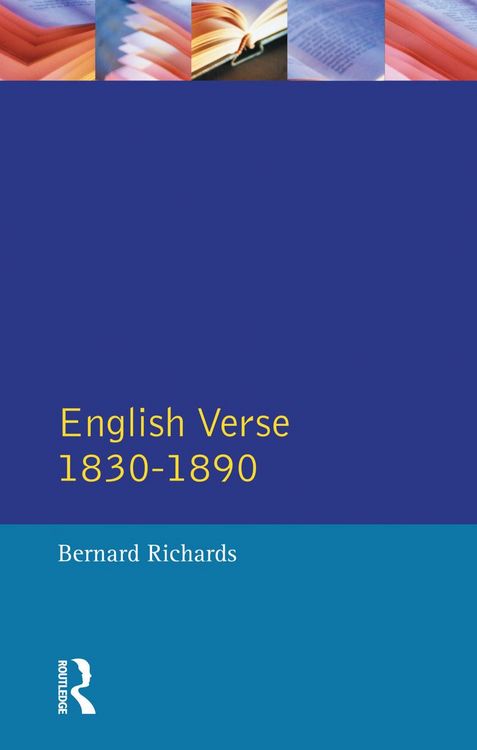 Produktbild: English Verse 1830 - 1890