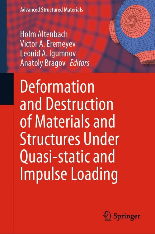 Produktbild: Deformation and Destruction of Materials and Structures Under Quasi-static and Impulse Loading
