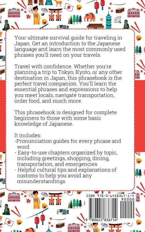 Produktbild: Jumpstart Japanese Essential Phrasebook for Travel
