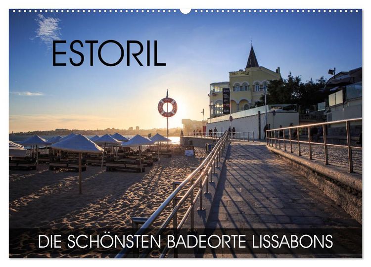 Produktbild: ESTORIL - die sch&ouml;nsten Badeorte Lissabons (Wandkalender 2026 DIN A2 quer), CALVENDO Monatskalender