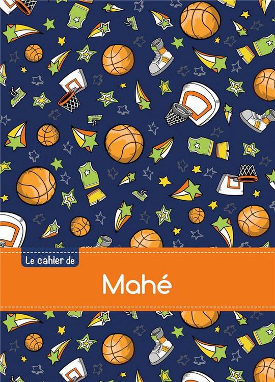Produktbild: Cahier mahe ptscx,96p,a5 basketball