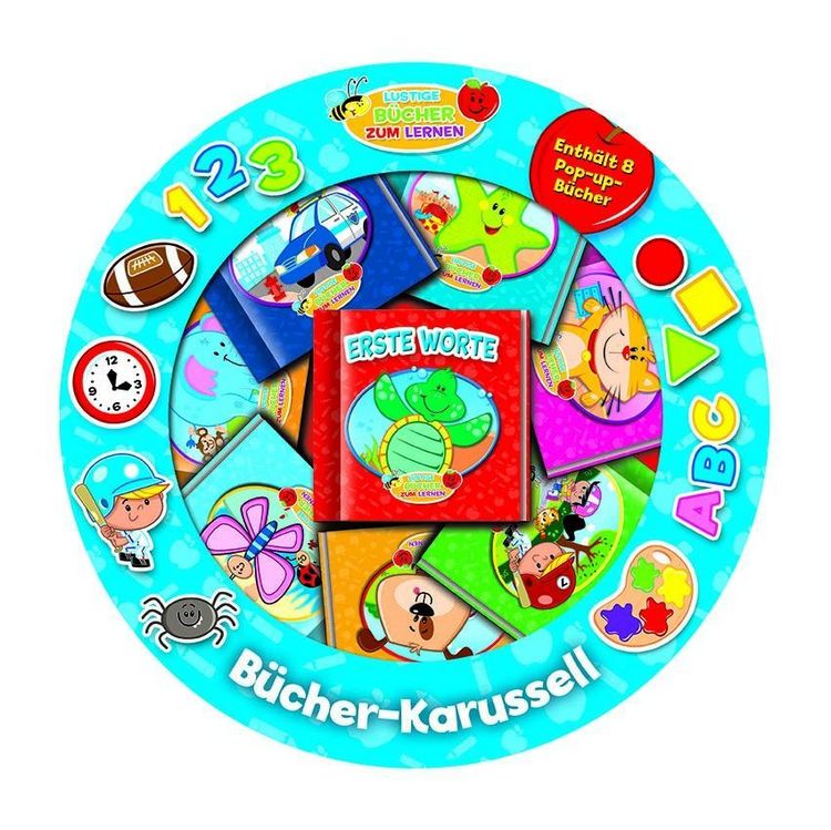 Produktbild: Z&auml;hlen lernen. B&uuml;cher Karussell