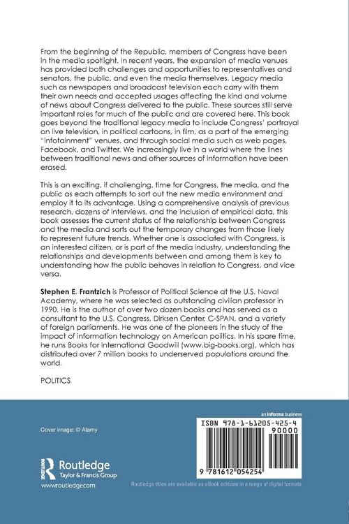 Produktbild: Congress, the Media, and the Public
