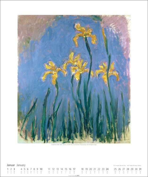 Produktbild: Claude Monet Im Garten Kalender 2027 - Im Garten