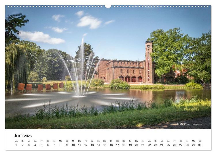 Produktbild: Cottbus/Ch&oacute;sebuz (Wandkalender 2026 DIN A2 quer), CALVENDO Monatskalender