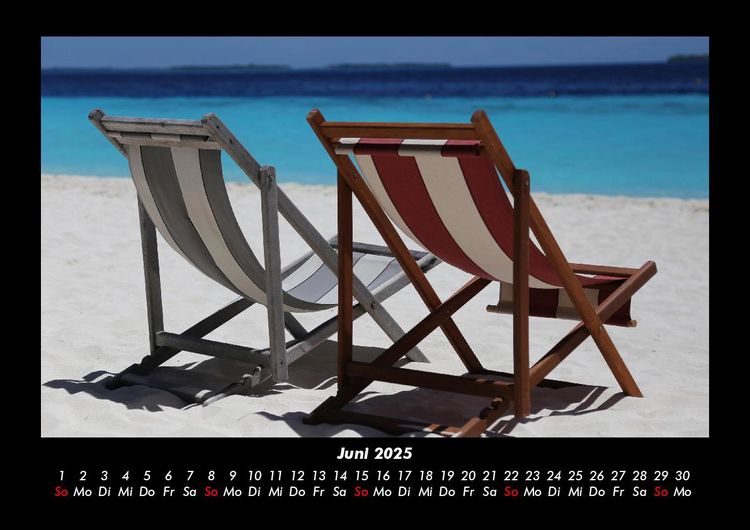 Produktbild: Urlaubsparadies 2025 Fotokalender DIN A3