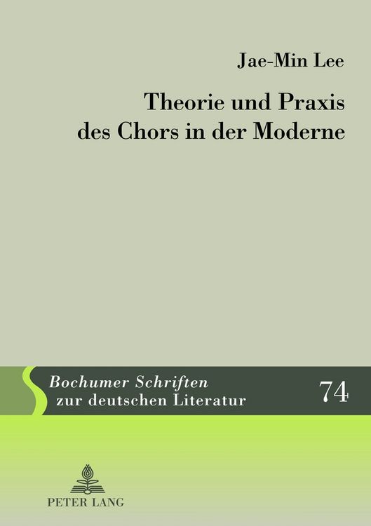 Produktbild: Theorie und Praxis des Chors in der Moderne