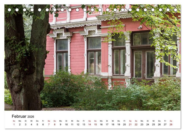 Produktbild: Baltische L&auml;nder (Tischkalender 2026 DIN A5 quer), CALVENDO Monatskalender