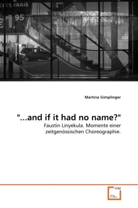 Produktbild: Gimplinger, M: "...and if it had no name?"
