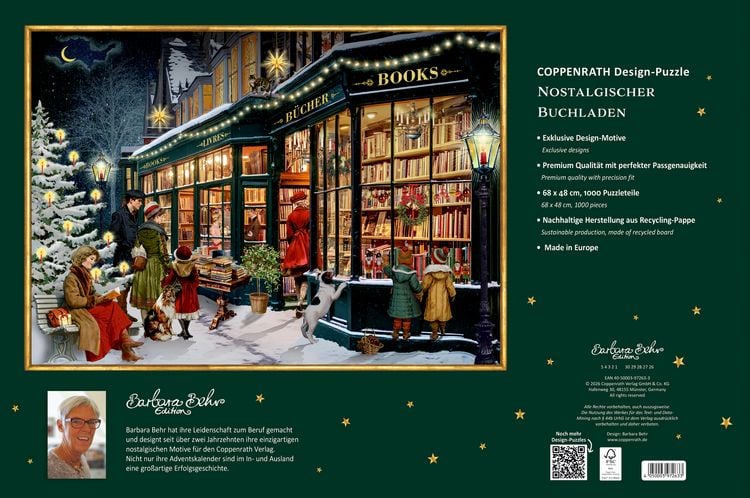 Produktbild: Puzzle &ndash; Nostalgischer Buchladen