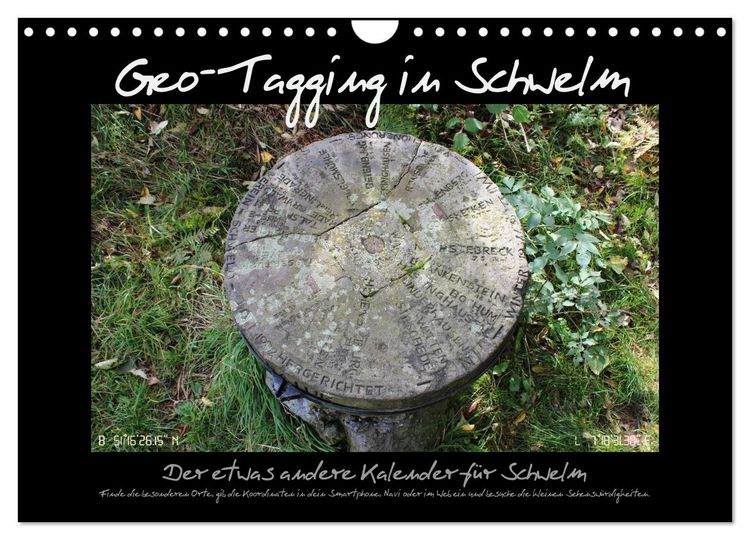 Produktbild: Geo-Tagging in Schwelm (Wandkalender 2026 DIN A4 quer), CALVENDO Monatskalender