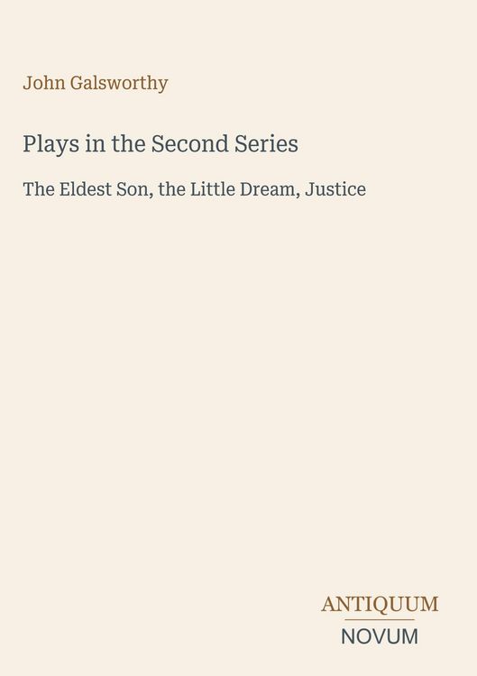 Produktbild: Plays in the Second Series