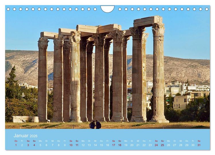 Produktbild: Geliebtes Athen (Wandkalender 2026 DIN A4 quer), CALVENDO Monatskalender