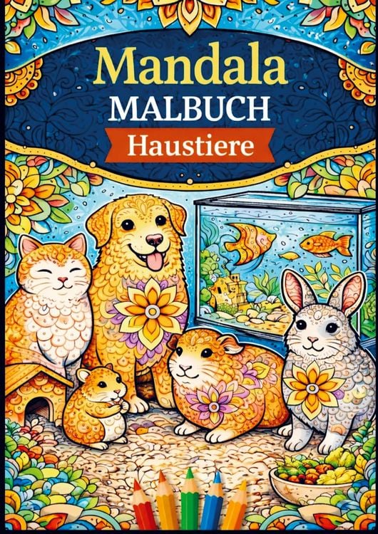 Produktbild: Mandala malbuch, Haustiere