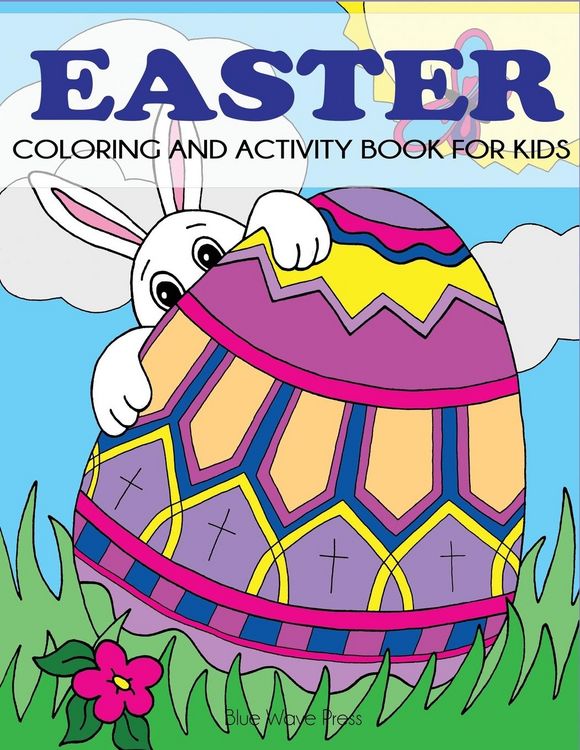 Produktbild: Easter Coloring and Activity Book for Kids