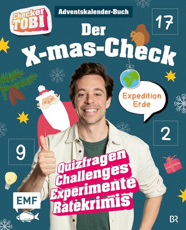 Produktbild: Checker Tobi: Das Adventskalender-Buch: Der X-mas-Check &ndash; Expedition Erde