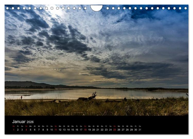 Produktbild: Die Oregon-K&uuml;ste (Wandkalender 2026 DIN A4 quer), CALVENDO Monatskalender