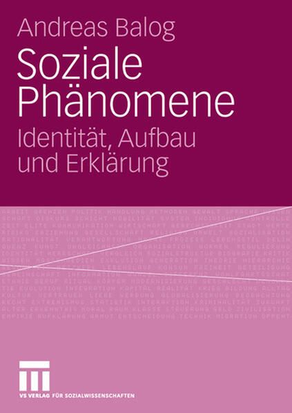 Produktbild: Soziale Ph&auml;nomene