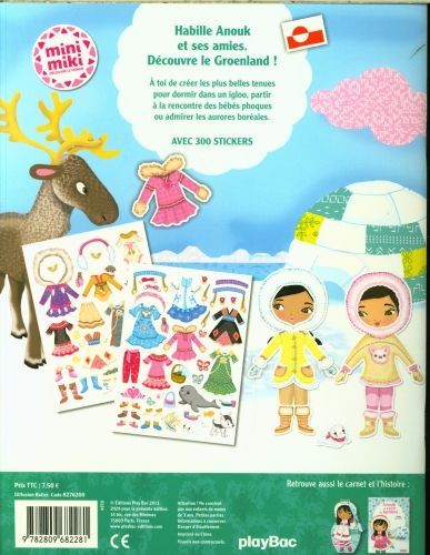 Produktbild: Habille Anouk au Groenland : 300 stickers
