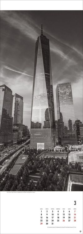 Produktbild: New York Vertical Kalender 2027