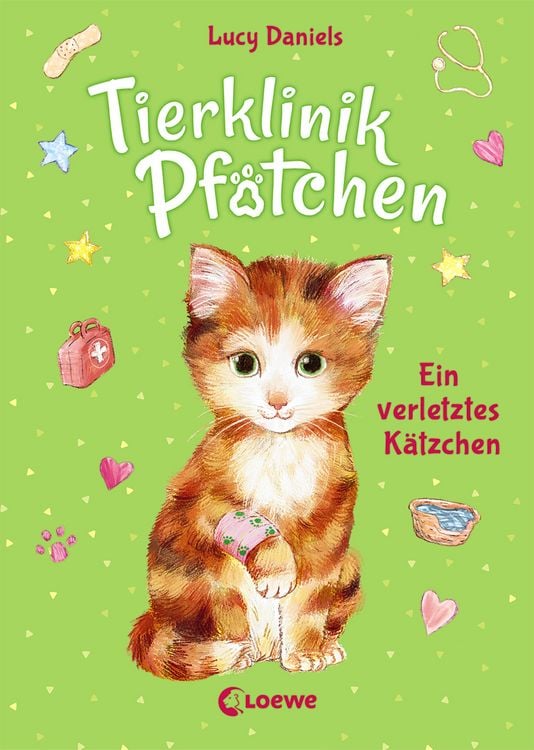 Produktbild: Tierklinik Pf&ouml;tchen (Band 1) - Ein verletztes K&auml;tzchen