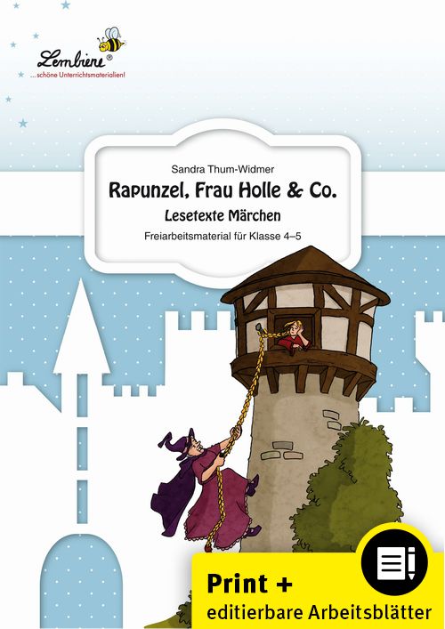 Produktbild: Rapunzel, Frau Holle & Co. Lesetexte M&auml;rchen