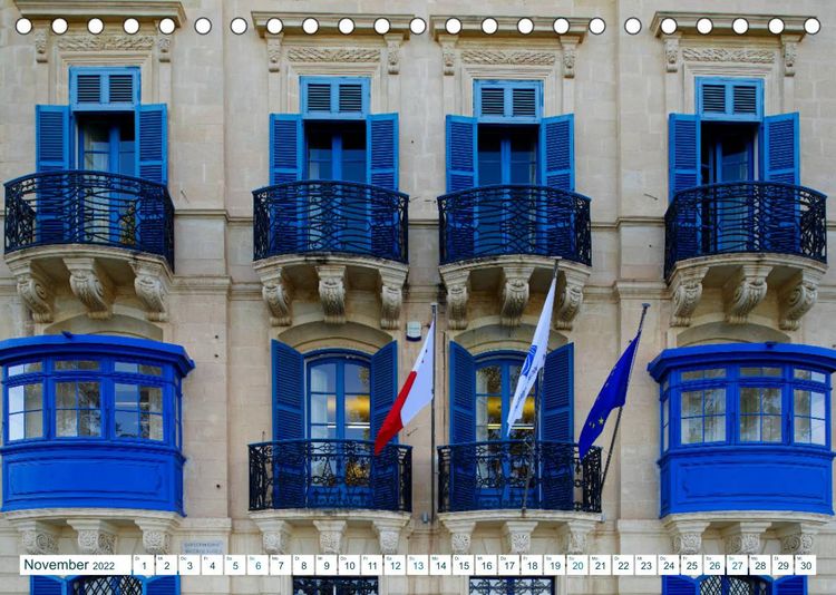 Produktbild: Malerisches Malta - Idylle im Mittelmeer (Tischkalender 2022 DIN A5 quer)