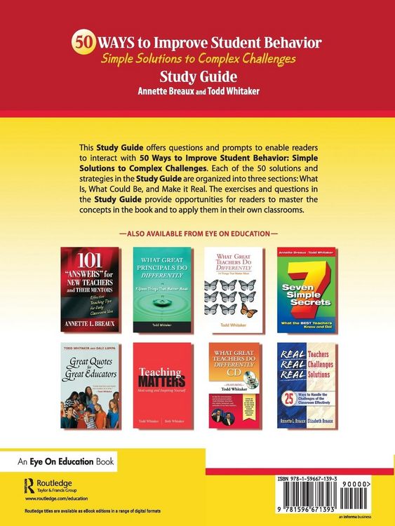 Produktbild: 50 Ways to Improve Student Behavior