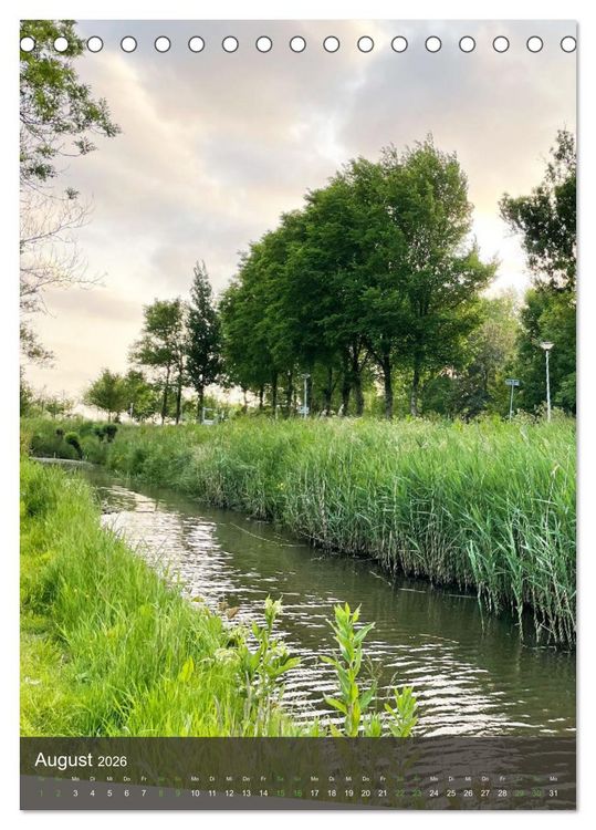 Produktbild: Sch&ouml;nes Amsterdam (Tischkalender 2026 DIN A5 hoch), CALVENDO Monatskalender