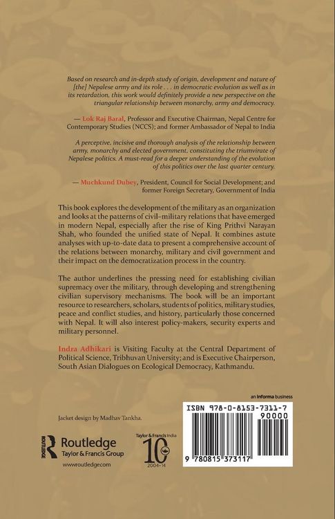 Produktbild: Military and Democracy in Nepal