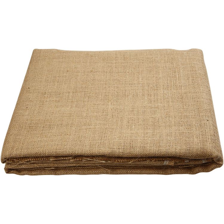 Produktbild: Creativ Company Jute, 5m x 160cm, 58 F&auml;den pro 10 cm, 310-330 g, 5 m/1 Rolle