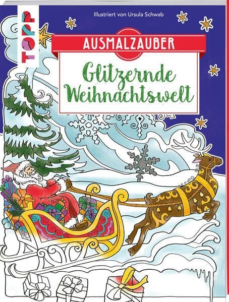 Produktbild: Ausmalzauber - Glitzernde Weihnachtswelt
