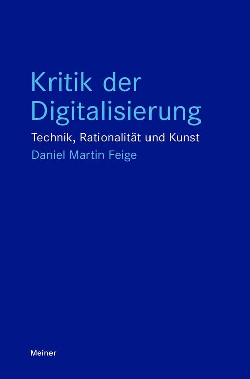 Produktbild: Kritik der Digitalisierung