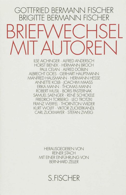 Produktbild: Briefwechsel mit Autoren