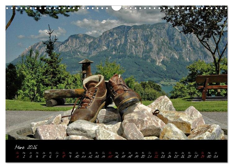 Produktbild: Attersee im Salzkammergut 2026 (Wandkalender 2026 DIN A3 quer), CALVENDO Monatskalender