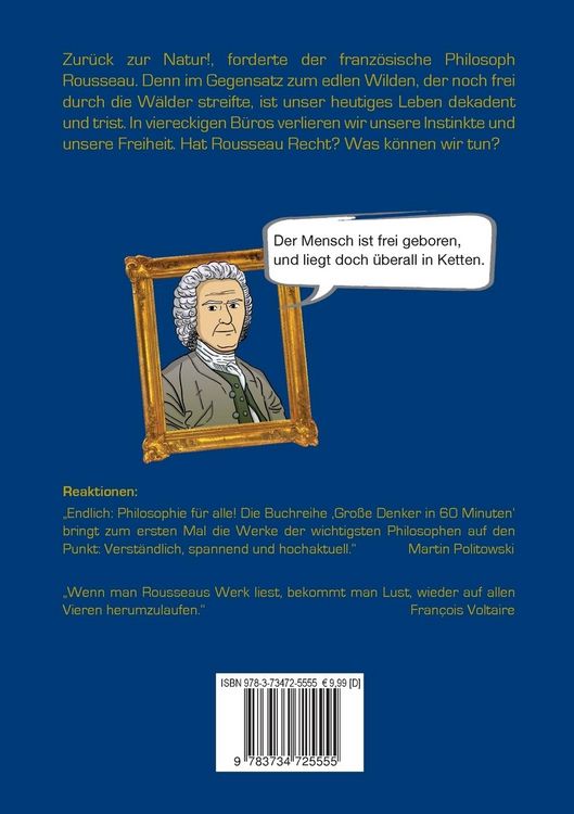 Produktbild: Rousseau in 60 Minuten