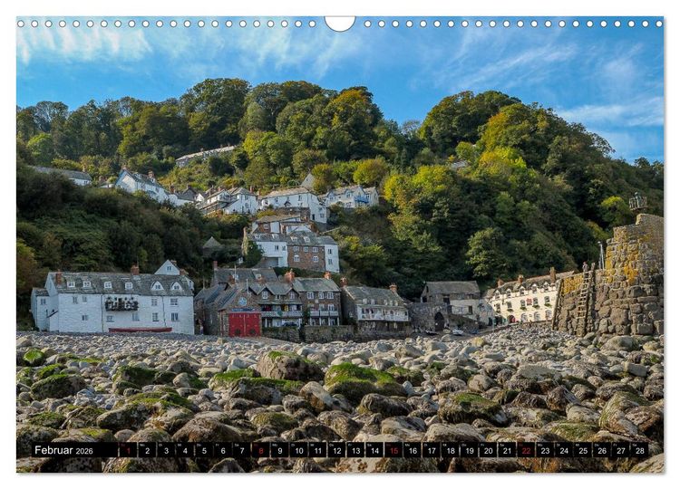Produktbild: Blickpunkte Cornwall (Wandkalender 2026 DIN A3 quer), CALVENDO Monatskalender