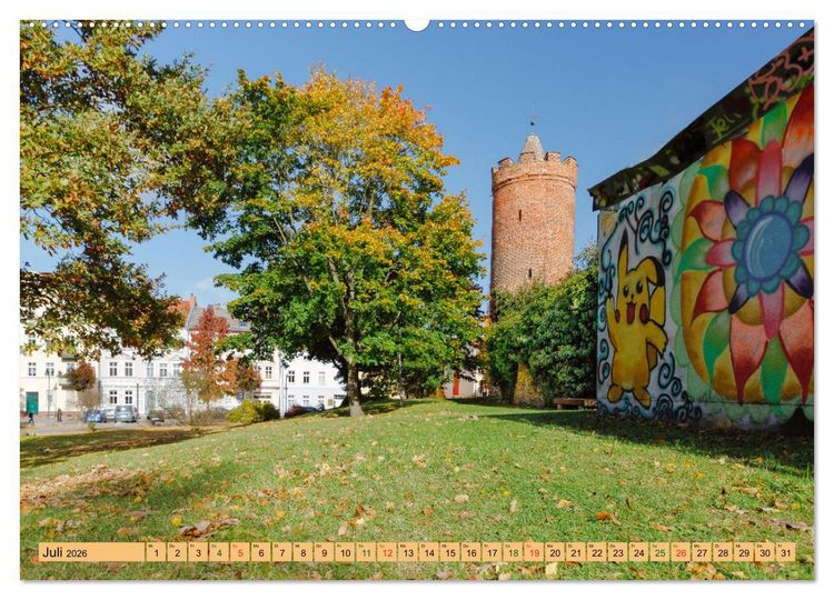 Produktbild: Domstadt F&uuml;rstenwalde Spree (hochwertiger Premium Wandkalender 2026 DIN A2 quer), Kunstdruck in Hochglanz