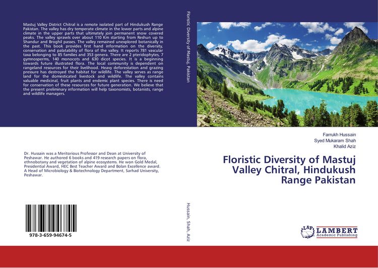Produktbild: Floristic Diversity of Mastuj Valley Chitral, Hindukush Range Pakistan