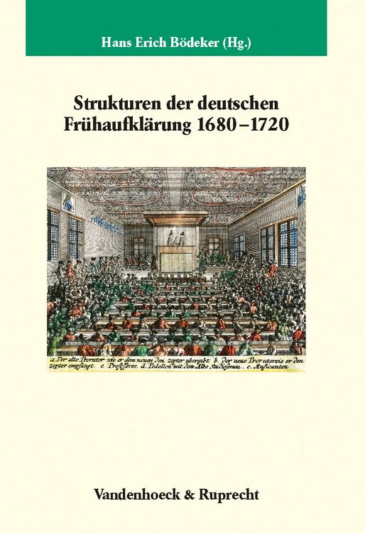 Produktbild: Strukturen der deutschen Fr&uuml;haufkl&auml;rung 1680&ndash;1720