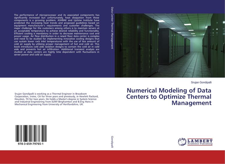 Produktbild: Numerical Modeling of Data Centers to Optimize Thermal Management