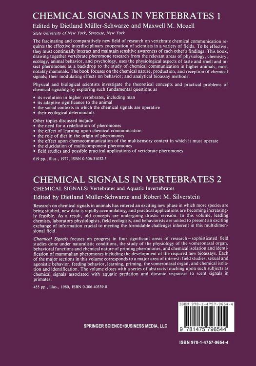 Produktbild: Chemical Signals in Vertebrates 3