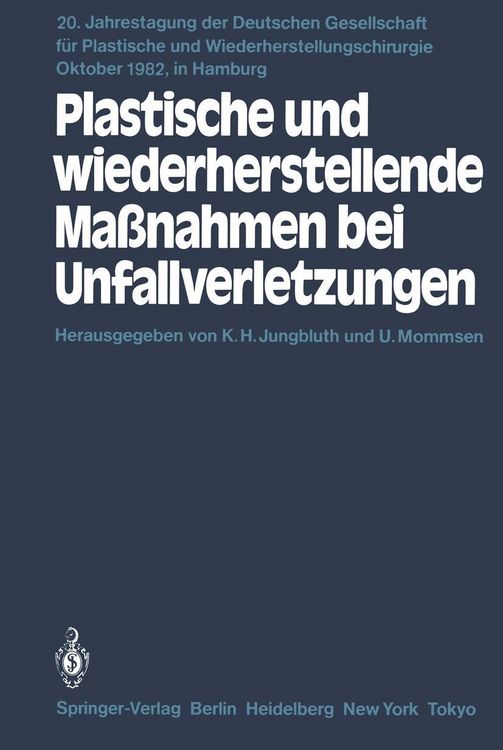 Produktbild: Plastische und wiederherstellende Ma&szlig;nahmen bei Unfallverletzungen